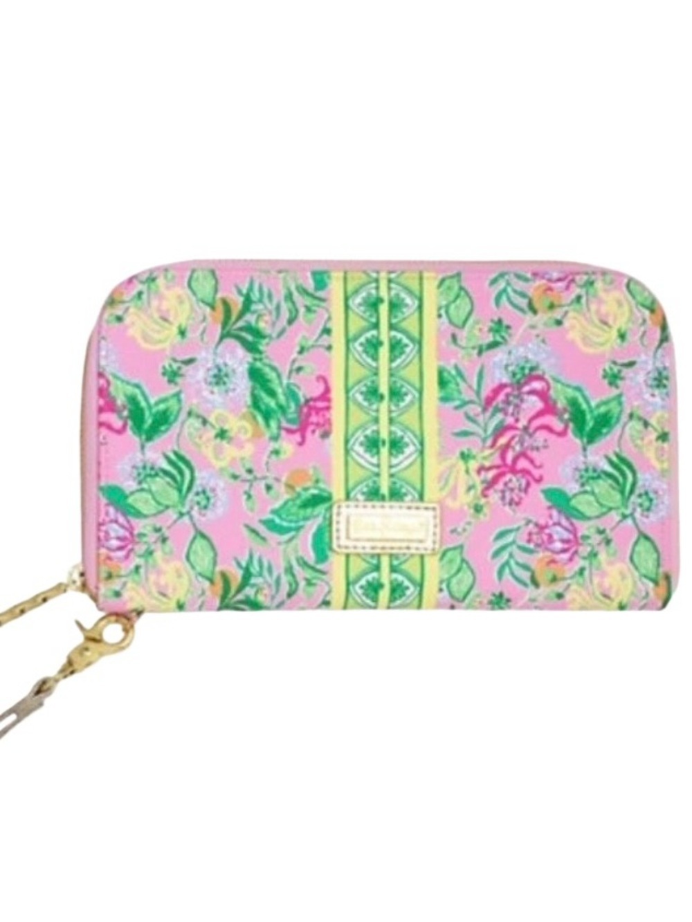 Lilly Pulitzer Passport Travel Wallet Wristlet Multi Via Amore Spritzer NWT